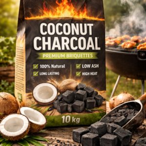 Coconuts charcoal